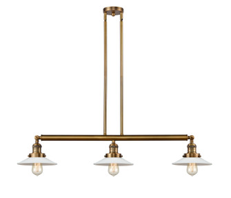 Franklin Restoration LED Island Pendant in Brushed Brass (405|213-BB-G1-LED)
