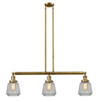Franklin Restoration LED Island Pendant in Brushed Brass (405|213-BB-G142-LED)