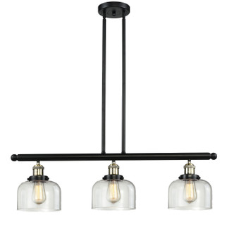 Franklin Restoration LED Island Pendant in Black Antique Brass (405|213-BAB-G72-LED)