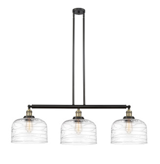 Franklin Restoration LED Island Pendant in Black Antique Brass (405|213-BAB-G713-L-LED)