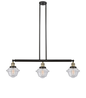 Franklin Restoration LED Island Pendant in Black Antique Brass (405|213-BAB-G534-LED)