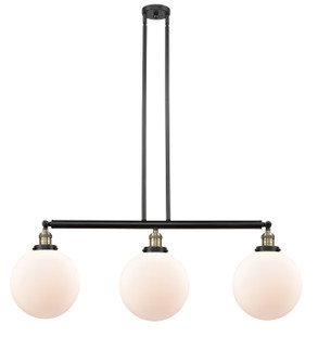 Franklin Restoration LED Island Pendant in Black Antique Brass (405|213-BAB-G201-10-LED)