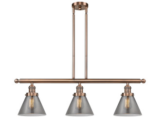 Franklin Restoration LED Island Pendant in Antique Copper (405|213-AC-G43-LED)