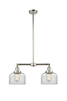 Franklin Restoration LED Island Pendant in Polished Nickel (405|209-PN-G72-LED)