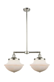 Franklin Restoration LED Island Pendant in Polished Nickel (405|209-PN-G541-LED)