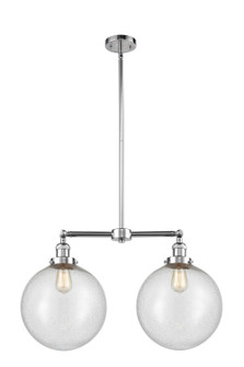 Franklin Restoration LED Island Pendant in Polished Chrome (405|209-PC-G204-12-LED)