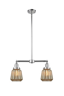 Franklin Restoration LED Island Pendant in Polished Chrome (405|209-PC-G146-LED)