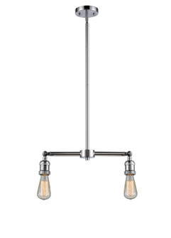 Franklin Restoration Two Light Island Pendant in Polished Chrome (405|209-PC)