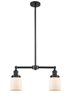 Franklin Restoration Two Light Island Pendant in Oil Rubbed Bronze (405|209-OB-G51)