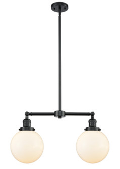 Franklin Restoration LED Island Pendant in Oil Rubbed Bronze (405|209-OB-G201-8-LED)
