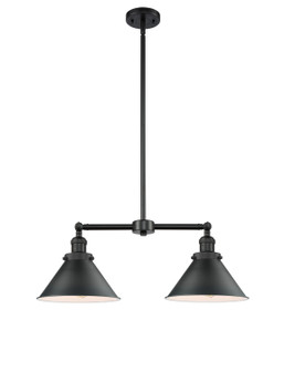 Franklin Restoration LED Island Pendant in Matte Black (405|209-BK-M10-BK-LED)