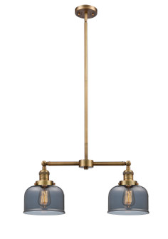 Franklin Restoration LED Island Pendant in Brushed Brass (405|209-BB-G73-LED)