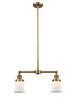 Franklin Restoration LED Island Pendant in Brushed Brass (405|209-BB-G181S-LED)