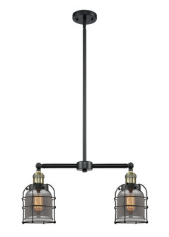 Franklin Restoration LED Island Pendant in Black Antique Brass (405|209-BAB-G53-CE-LED)