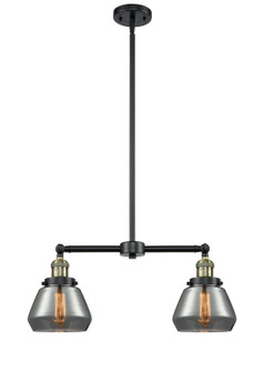 Franklin Restoration LED Island Pendant in Black Antique Brass (405|209-BAB-G173-LED)