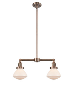 Franklin Restoration LED Island Pendant in Antique Copper (405|209-AC-G321-LED)