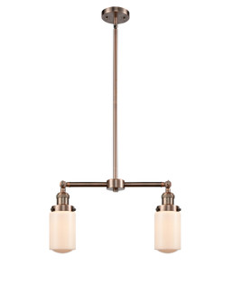 Franklin Restoration LED Island Pendant in Antique Copper (405|209-AC-G311-LED)