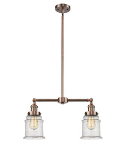 Franklin Restoration LED Island Pendant in Antique Copper (405|209-AC-G184-LED)