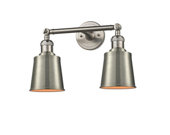 Franklin Restoration LED Bath Vanity in Brushed Satin Nickel (405|208-SN-M9-SN-LED)