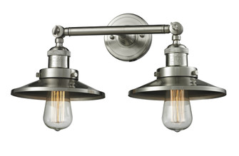 Franklin Restoration Two Light Bath Vanity in Brushed Satin Nickel (405|208-SN-M2)