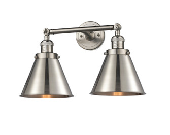 Franklin Restoration LED Bath Vanity in Brushed Satin Nickel (405|208-SN-M13-SN-LED)