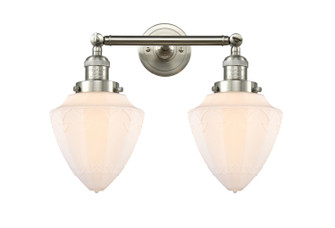 Franklin Restoration LED Bath Vanity in Brushed Satin Nickel (405|208-SN-G661-7-LED)