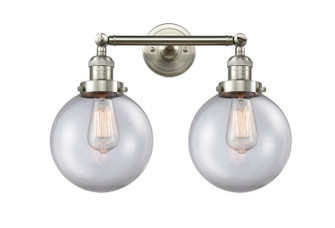 Franklin Restoration LED Bath Vanity in Brushed Satin Nickel (405|208-SN-G202-8-LED)