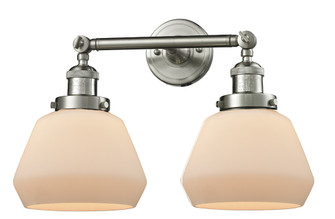 Franklin Restoration Two Light Bath Vanity in Brushed Satin Nickel (405|208-SN-G171)