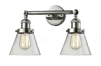 Franklin Restoration Two Light Bath Vanity in Polished Nickel (405|208-PN-G62)