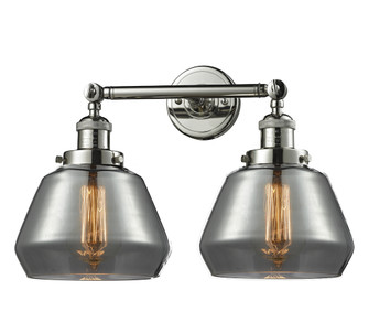 Franklin Restoration Two Light Bath Vanity in Polished Nickel (405|208-PN-G173)