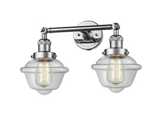 Franklin Restoration Two Light Bath Vanity in Polished Chrome (405|208-PC-G532)