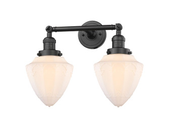 Franklin Restoration Two Light Bath Vanity in Oil Rubbed Bronze (405|208-OB-G661-7)
