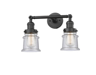 Franklin Restoration Two Light Bath Vanity in Oil Rubbed Bronze (405|208-OB-G184S)