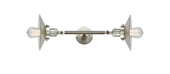 Franklin Restoration Two Light Bath Vanity in Brushed Satin Nickel (405|208L-SN-G2)