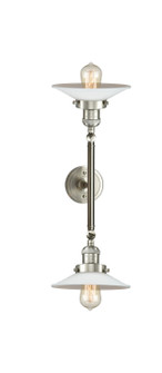 Franklin Restoration LED Bath Vanity in Brushed Satin Nickel (405|208L-SN-G1-LED)