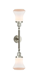 Franklin Restoration LED Bath Vanity in Brushed Satin Nickel (405|208L-SN-G191-LED)