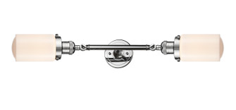 Franklin Restoration Two Light Bath Vanity in Polished Chrome (405|208L-PC-G311)