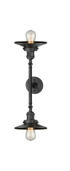 Franklin Restoration Two Light Bath Vanity in Oil Rubbed Bronze (405|208L-OB-M5)