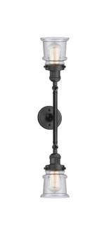 Franklin Restoration LED Bath Vanity in Oil Rubbed Bronze (405|208L-OB-G184S-LED)