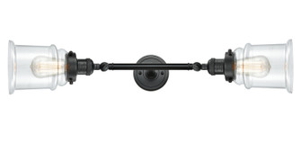 Franklin Restoration LED Bath Vanity in Matte Black (405|208L-BK-G182-LED)