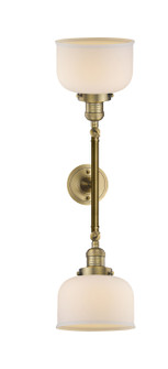 Franklin Restoration Two Light Bath Vanity in Brushed Brass (405|208L-BB-G71)