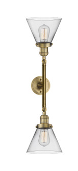 Franklin Restoration LED Bath Vanity in Brushed Brass (405|208L-BB-G42-LED)