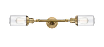 Franklin Restoration LED Bath Vanity in Brushed Brass (405|208L-BB-G312-LED)