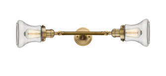 Franklin Restoration LED Bath Vanity in Brushed Brass (405|208L-BB-G192-LED)