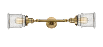 Franklin Restoration LED Bath Vanity in Brushed Brass (405|208L-BB-G184-LED)