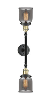 Franklin Restoration LED Bath Vanity in Black Antique Brass (405|208L-BAB-G53-LED)