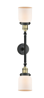 Franklin Restoration LED Bath Vanity in Black Antique Brass (405|208L-BAB-G51-LED)
