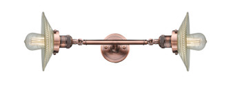 Franklin Restoration LED Bath Vanity in Antique Copper (405|208L-AC-G2-LED)