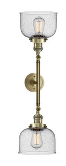 Franklin Restoration LED Bath Vanity in Antique Brass (405|208L-AB-G74-LED)