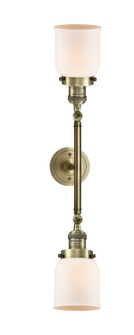 Franklin Restoration LED Bath Vanity in Antique Brass (405|208L-AB-G51-LED)